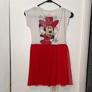 Disney Minnie Mouse Red and Cream Dress